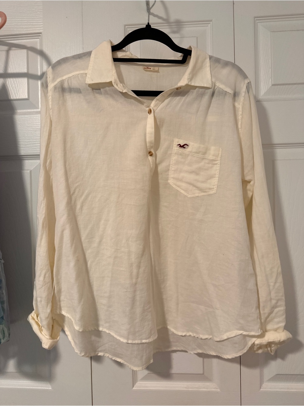Hollister Button-Up Blouse